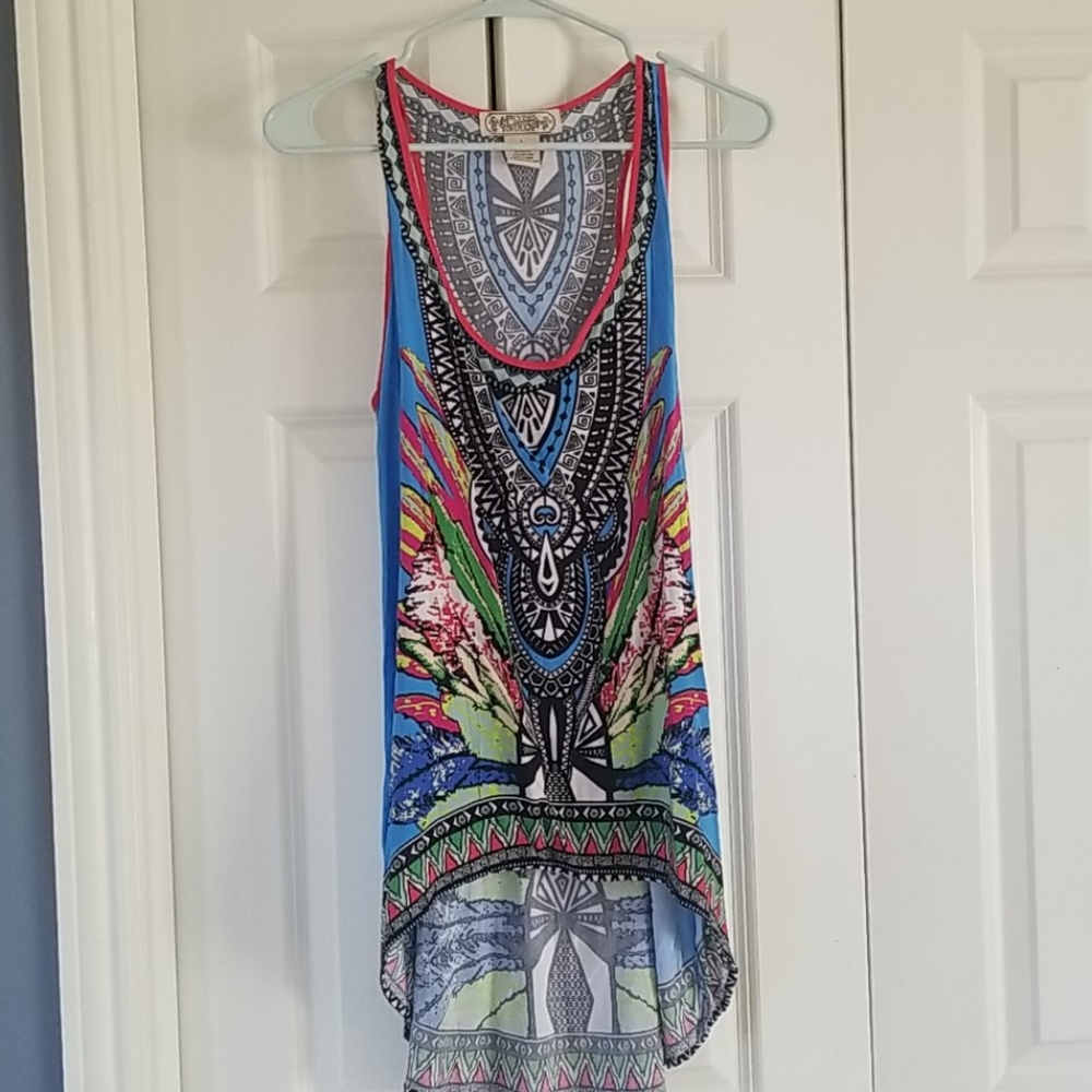 Sleeveless tunic size L